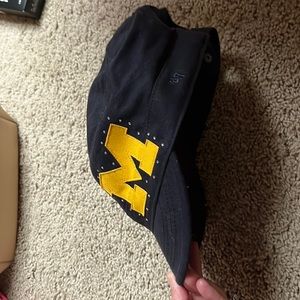 Michigan Hat with rhinestone